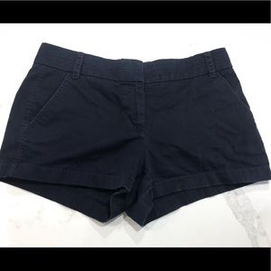 Women’s J. Crew Chino navy shorts